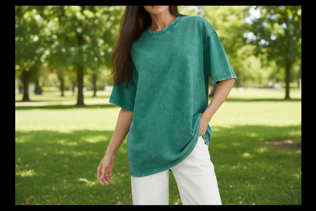 Cotton t-shirt women casual short sleeve oversized summer top
