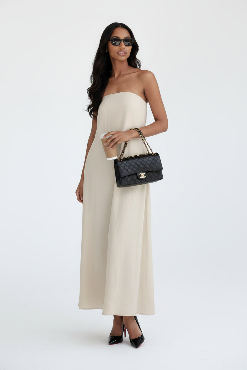 best strapless maxi dress for summer women

