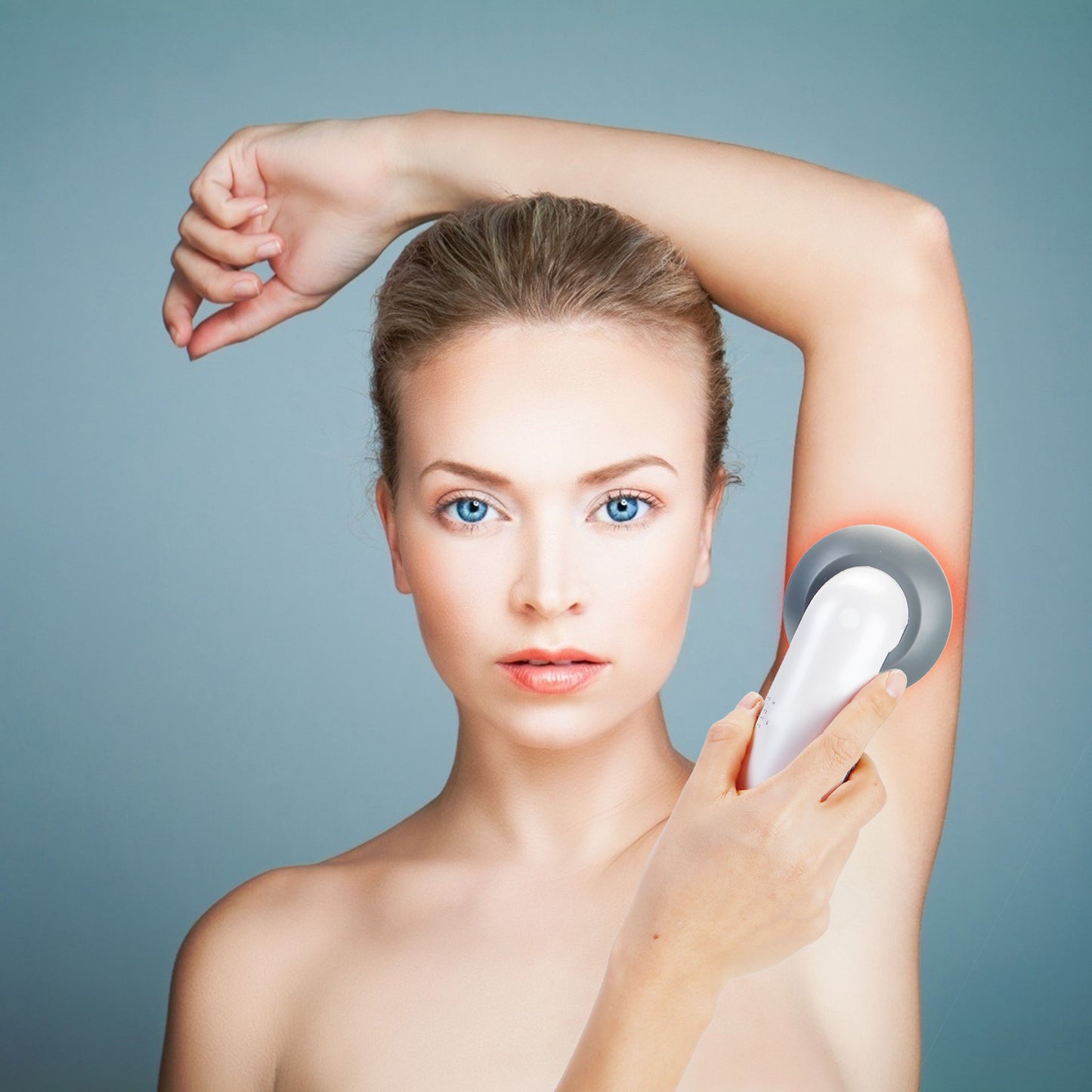 Ultrasonic fat removal device for home spa body sculpting