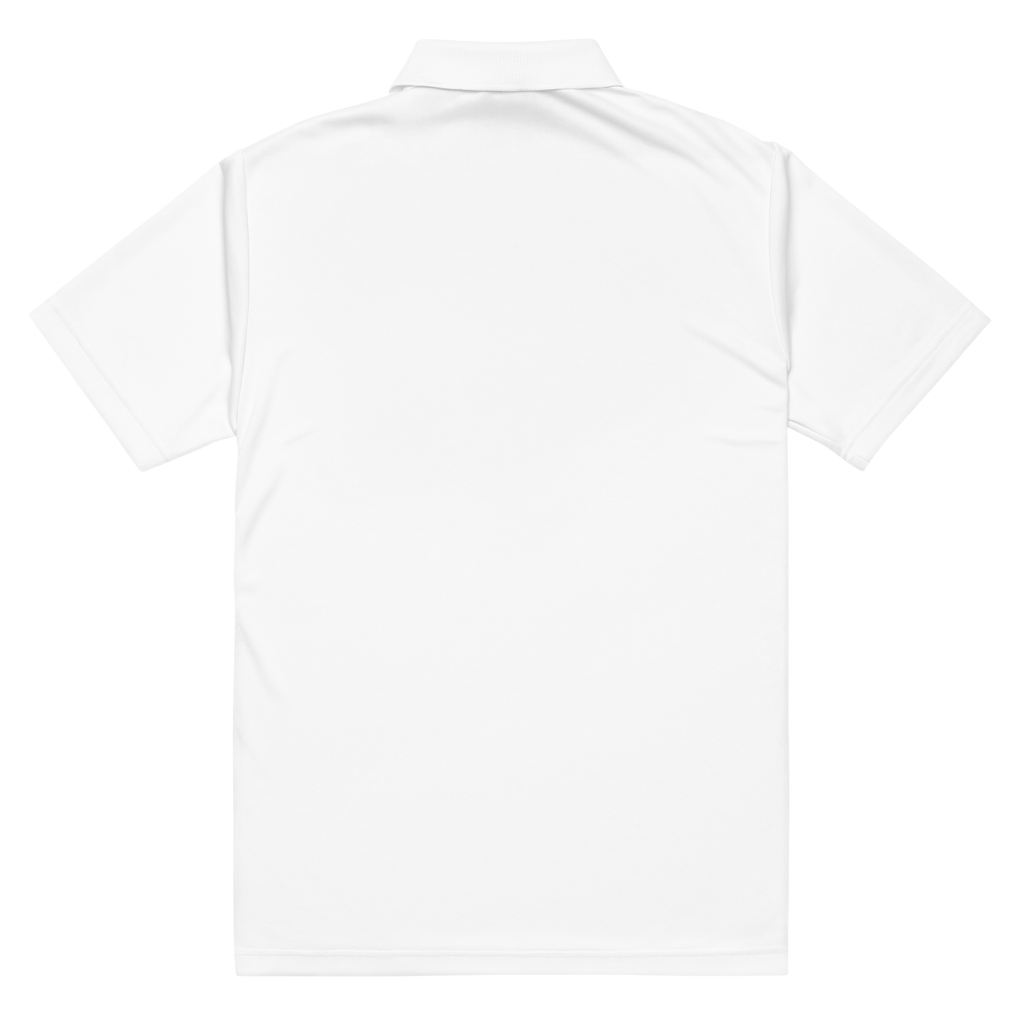 Athletic fit adidas moisture control polo for golfers