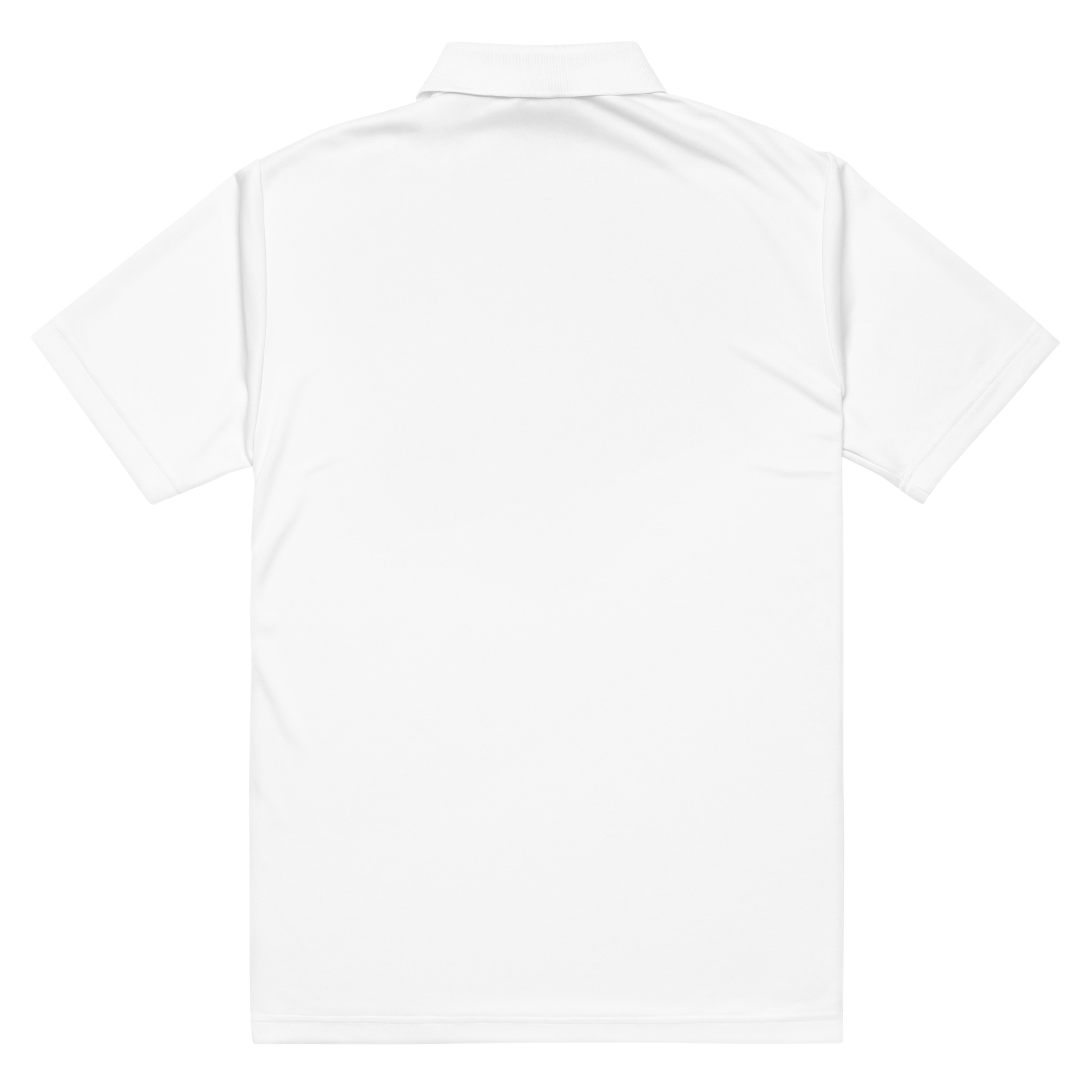 Athletic fit adidas moisture control polo for golfers