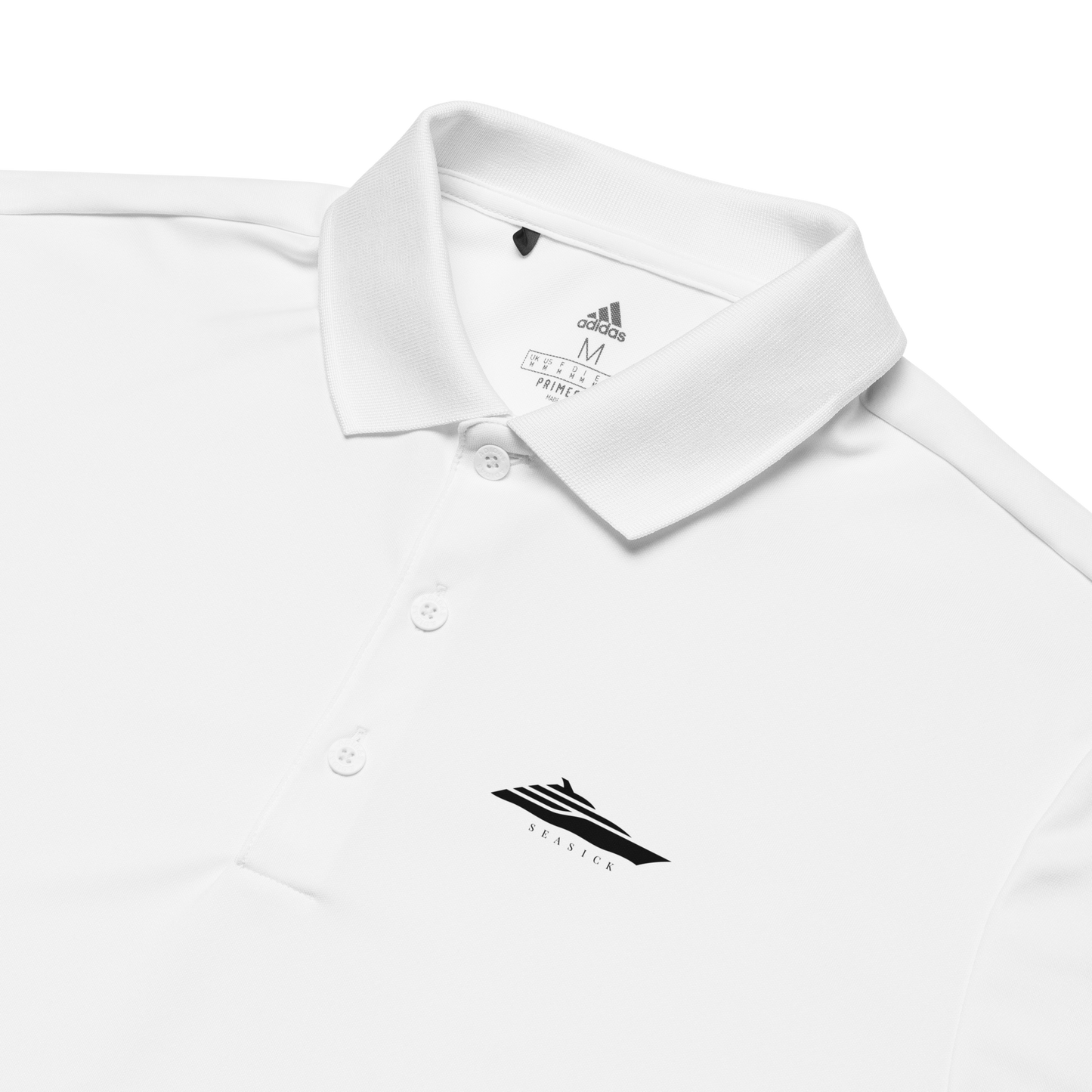 Adidas flat knit collar polo shirt for men fashion
