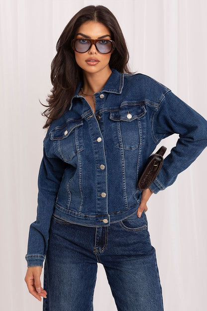 Classic Stretch Denim Jacket