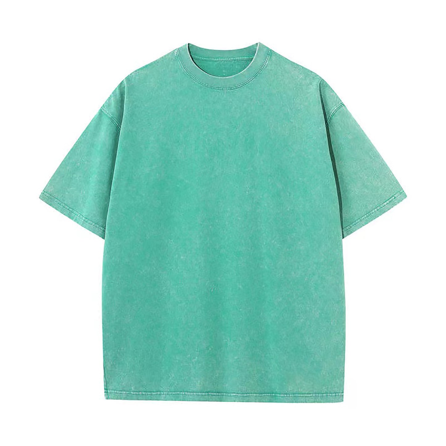 Cotton crew neck t-shirt women short sleeve casual summer tee