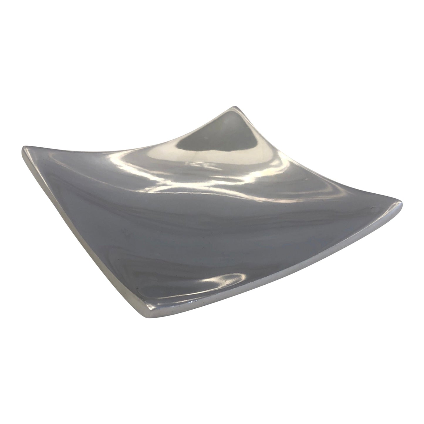 Silver decorative plate 