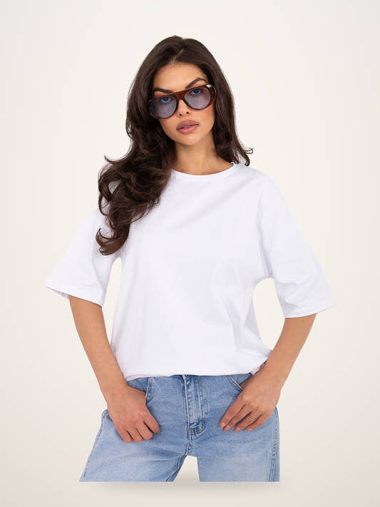 Oversized Boxy Cotton T-Shirt