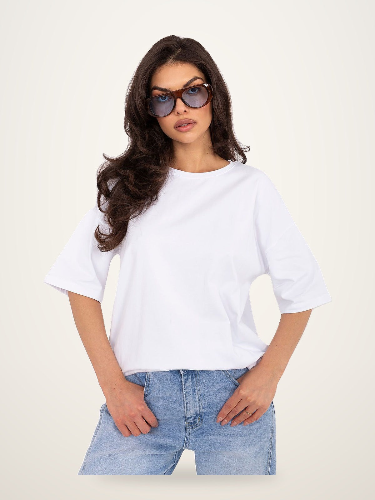 Oversized Boxy Cotton T-Shirt – photo 2