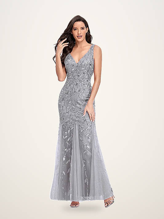 Sequin Mermaid Formal Gown