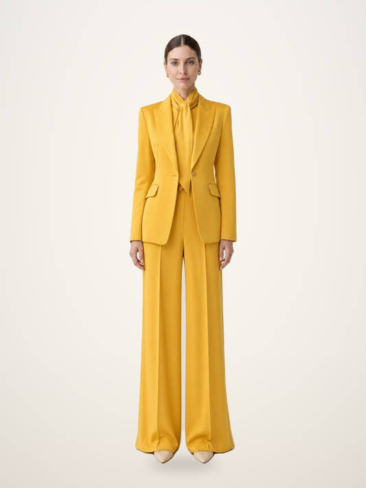 Marigold Wide-Leg Suit
