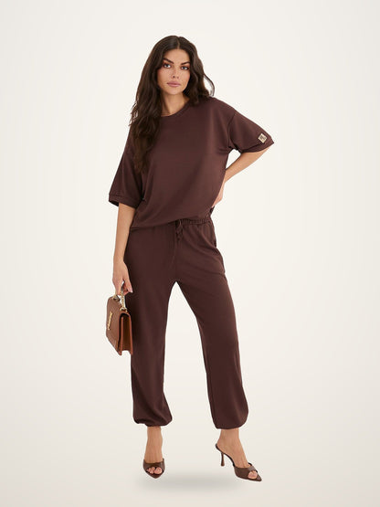 Chocolate Brown Loungewear Set