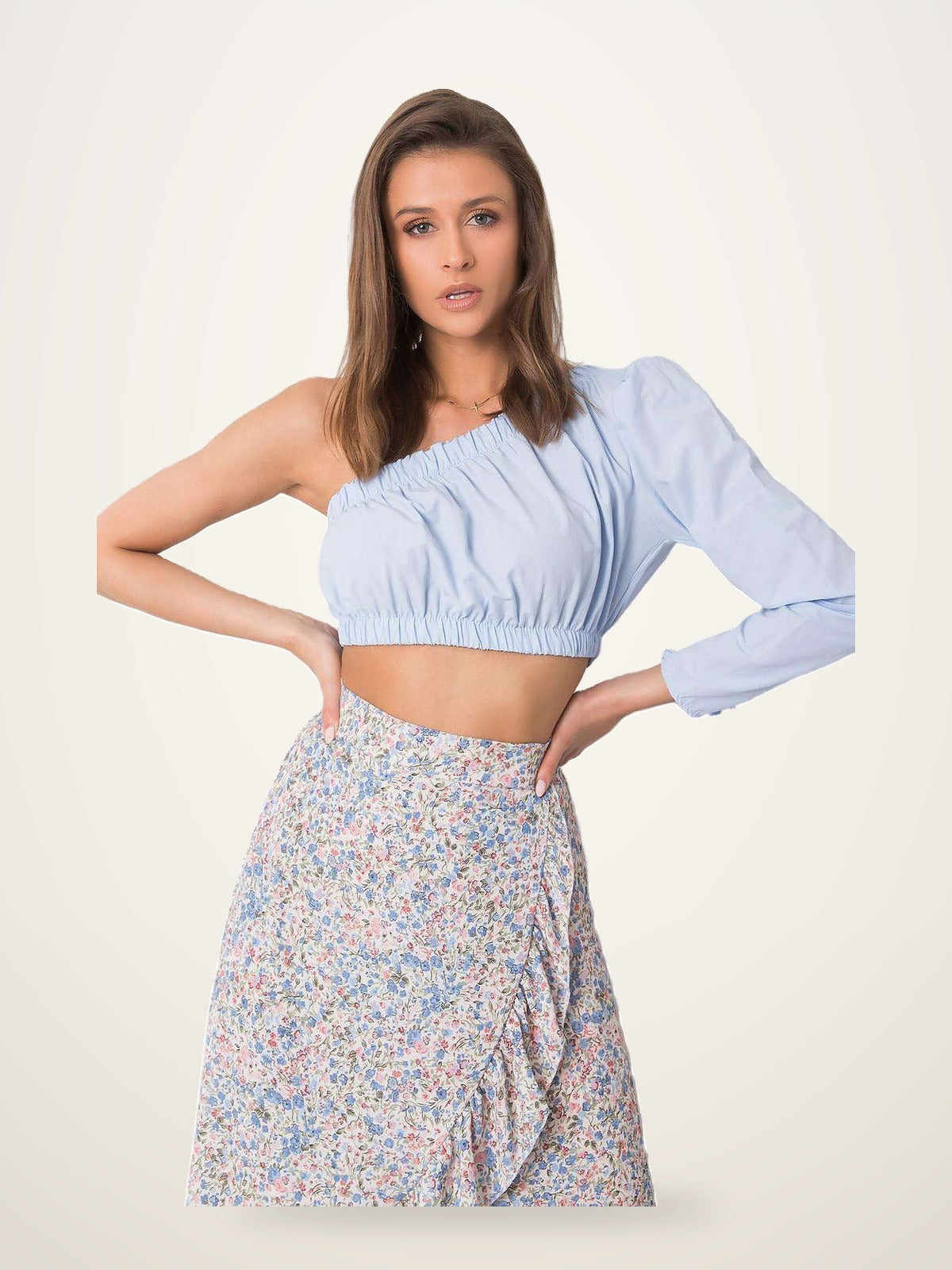Modern Blouse - Single Long Sleeve Design
